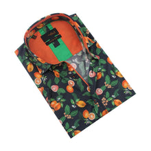 Load image into Gallery viewer, Tangelo Melody Print Shirt