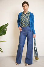 Load image into Gallery viewer, Marlene Denim High Waisted Trousers