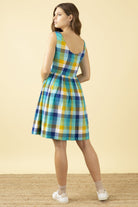 Abigail Dress - Cote D'azur Plaid - PICNIC