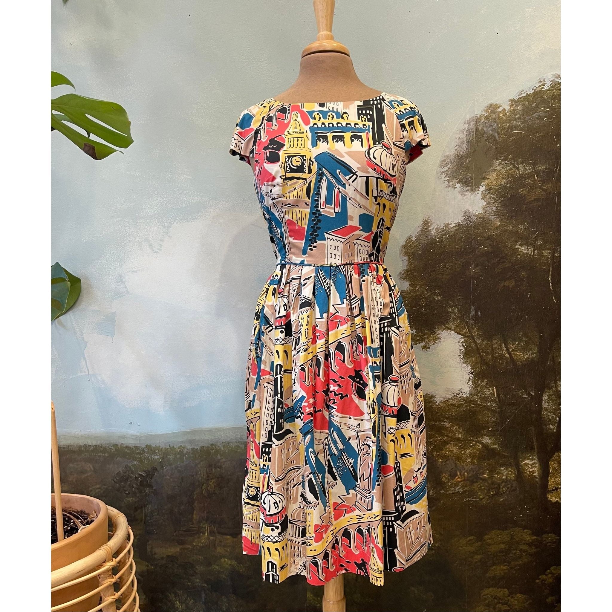 Claudia City Sights Dress - PICNIC