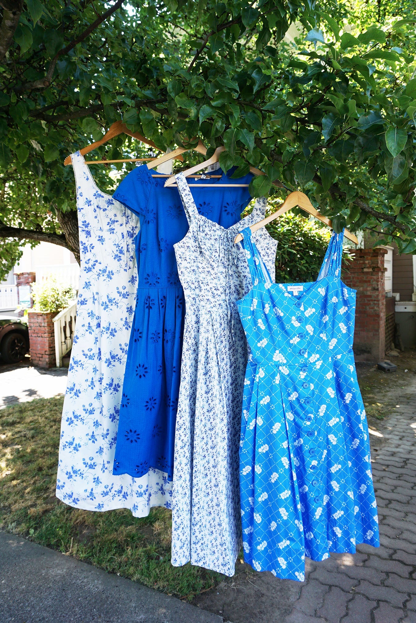 Fresh Summer Blue and Whites