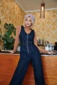 Dahlia Denim Jumpsuit