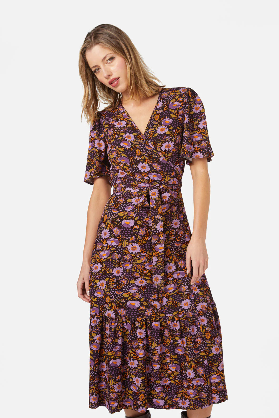 Cynthia Wrap Dress