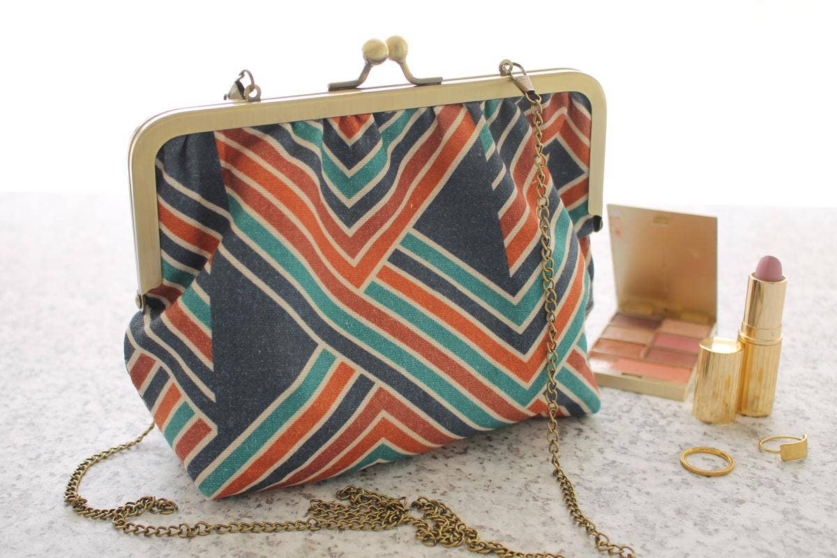 Emma Retro Cotton Purse