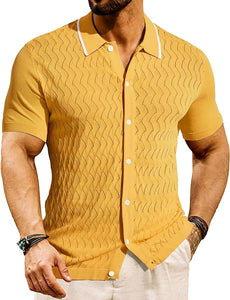 Vacation Yellow Vintage Polo