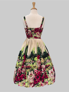 Norma Jean Garden Vintage Dress