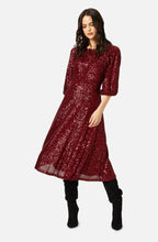 Load image into Gallery viewer, Crimson &amp; Clover Sequin Dress