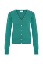 Load image into Gallery viewer, Lucia V - Neck Cardi in Teal