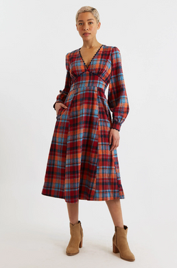 Marize Tartan Dress