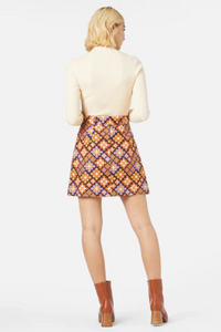 Retro A Line Autumn Skirt