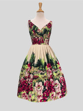 Load image into Gallery viewer, Elizabeth The Garden Vintage Style Dress