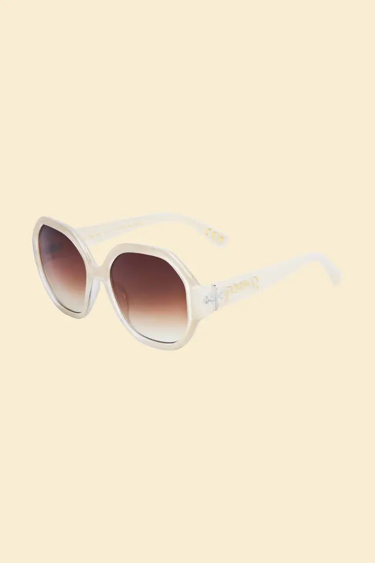 Loretta Cream Sunglasses