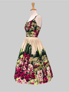 Norma Jean Garden Vintage Dress