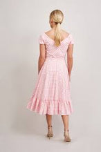 Load image into Gallery viewer, Isabella Pink Gingham Dress