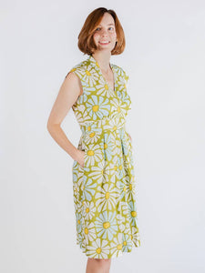 Lucille Dress Pear Flowers