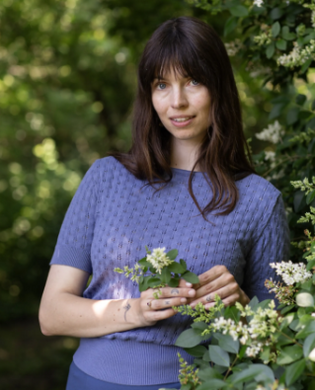 Ella Spring Top in Lavender