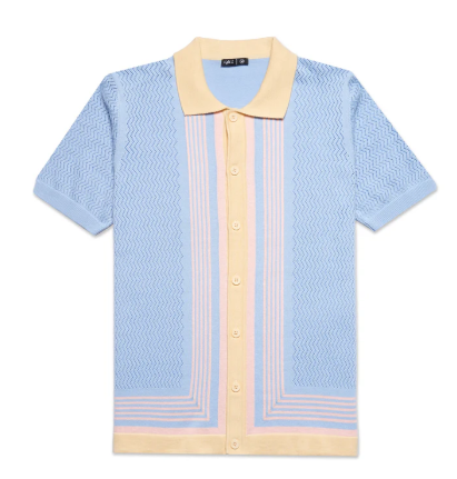 Vintage Pastel Button Down