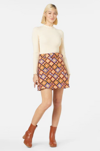 Retro A Line Autumn Skirt