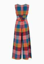 Load image into Gallery viewer, Roberta Festival Plaid Jumpsuit