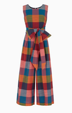 Load image into Gallery viewer, Roberta Festival Plaid Jumpsuit