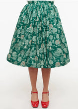 Load image into Gallery viewer, Winter Vintage Print 1950&#39;s Skirt