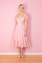 Load image into Gallery viewer, Isabella Pink Gingham Dress