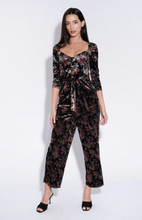 Load image into Gallery viewer, Rose Velvet  Jumpsuit