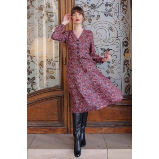 Magnolia Dress in Fuchsia - PICNIC