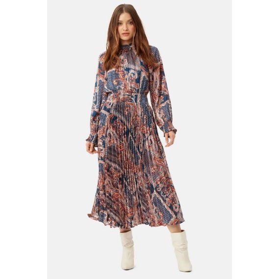 Paisley Whisper Dress in Teal - PICNIC