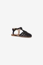 Load image into Gallery viewer, Weave Me Sandal in Black - Shoes - PICNIC