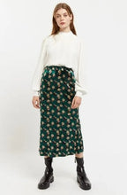 Load image into Gallery viewer, Saro Paint Brush Velvet Midi Skirt - PICNIC